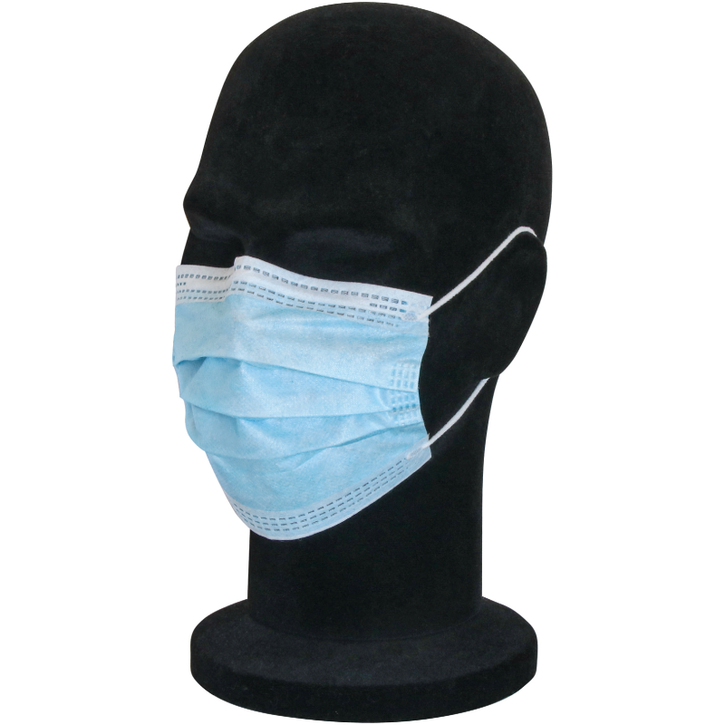 MASQUES CHIRURGICAUX BLEU 3 PLIS